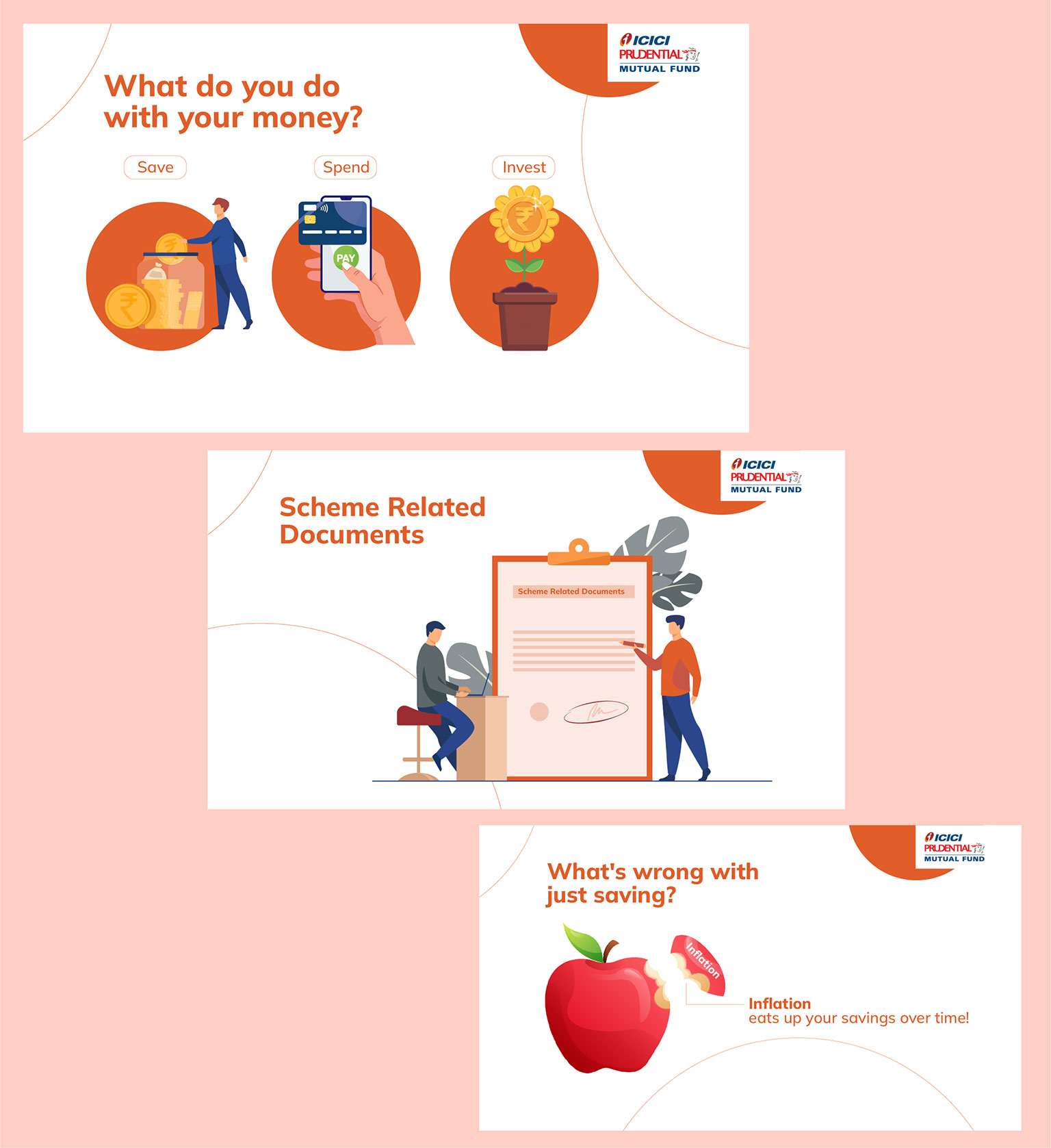 ICICI Prudential Mutual Fund presentation design