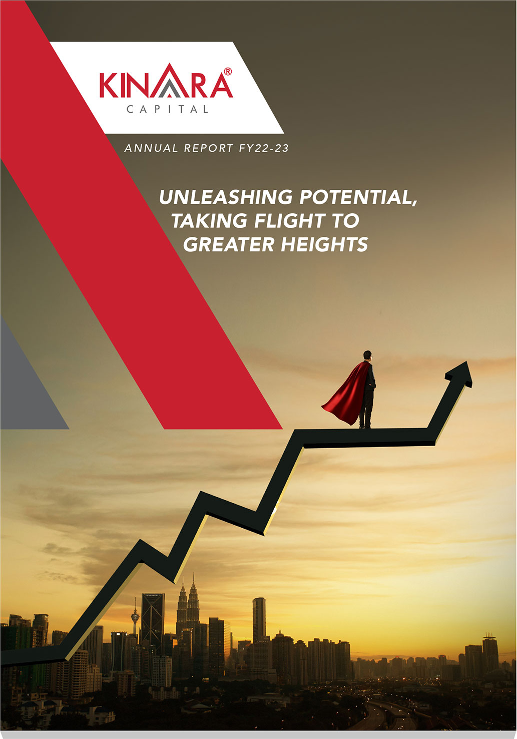 Kinara Capital Annual report concept design