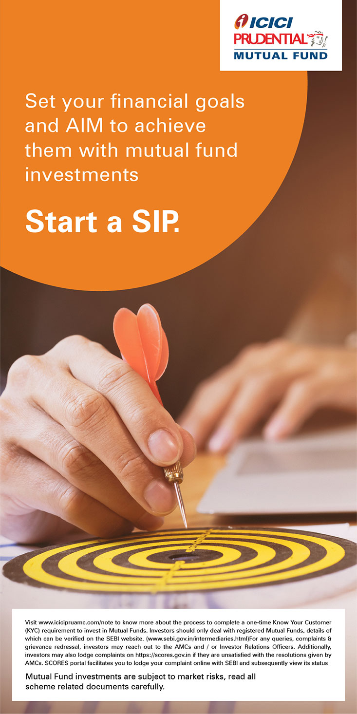 ICICI Prudential Start an SIP standee design