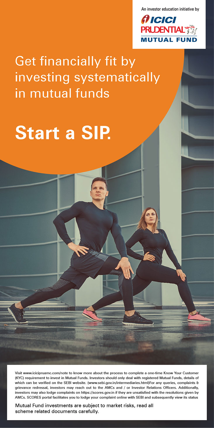 ICICI Prudential Start an SIP standee design