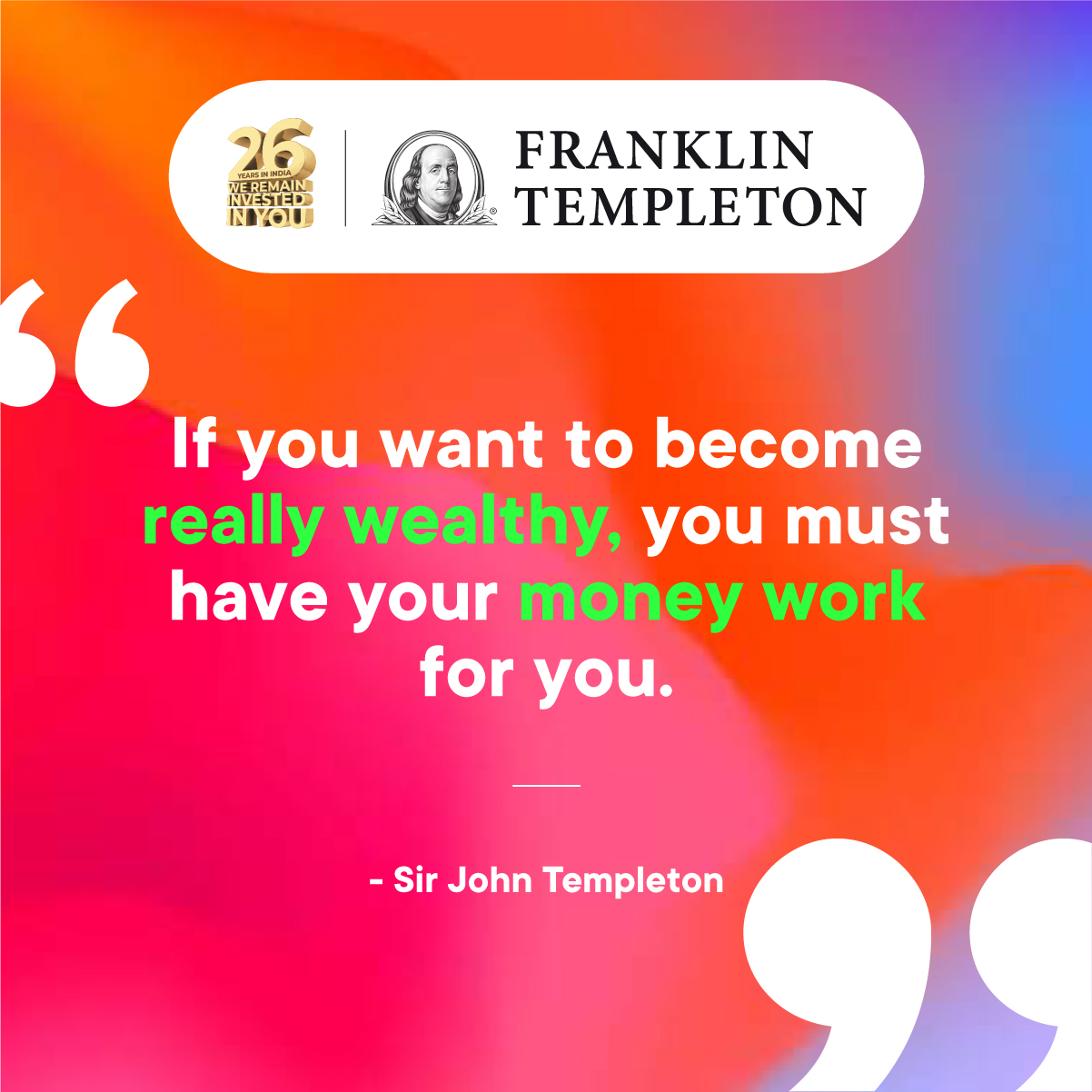 Franklin Templetan quote post